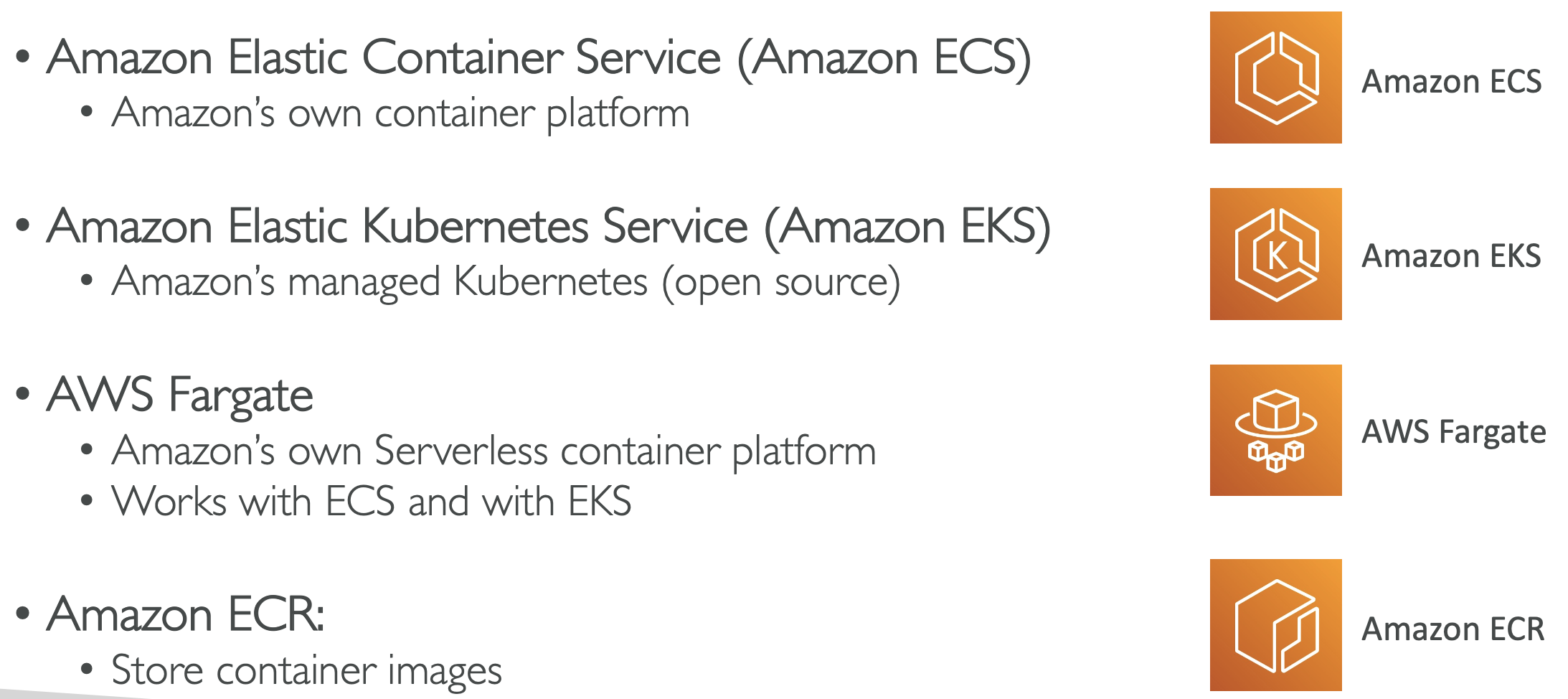 [aws] Container ECS, Fargate, ECR, EKS (1) - Docker Overview | renine94
